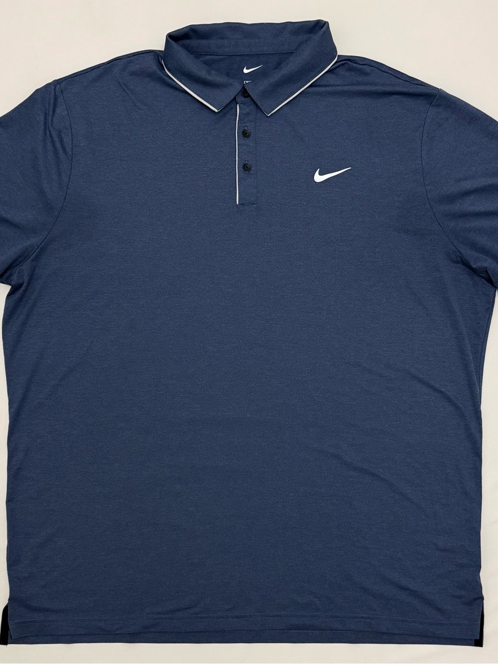 Nike Men’s Navy Dri-FIT Performance Short Sleeve Golf Polo Shirt